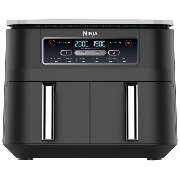 Ninja 7.6L Foodi Dual Zone Air Fryer and Dehydrator AF300UK