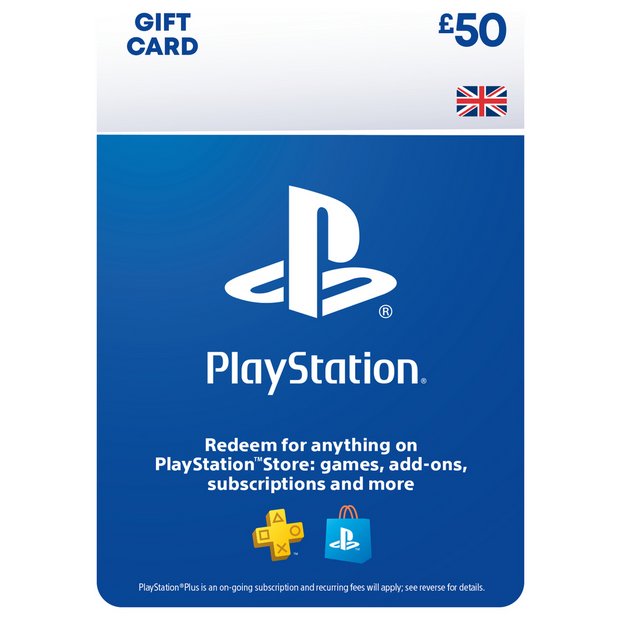 PlayStation Store 50 GBP Gift Card