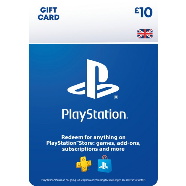 PlayStation Store 10 GBP Gift Card