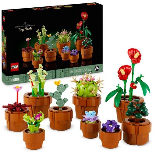 LEGO Icons Tiny Plants Flowers Botanical Set 10329