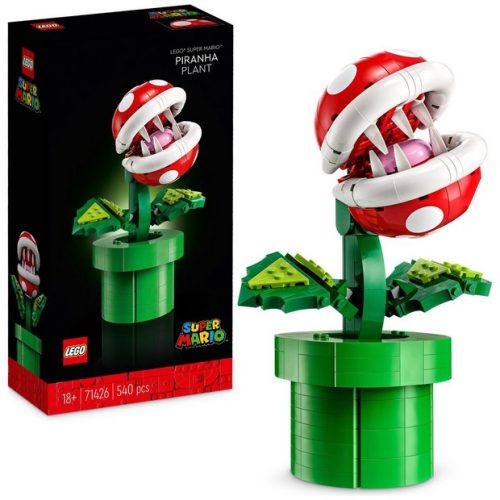 LEGO Super Mario Piranha Plant Figure Set for Adults 71426