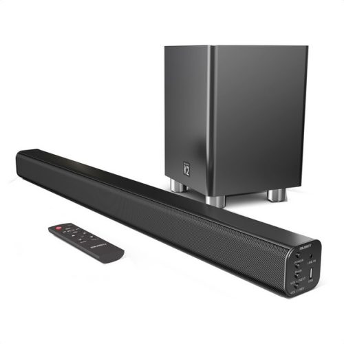 Majority K2 2.1Ch Bluetooth Sound bar With Wireless Sub